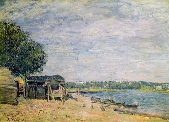 The landscape of Saint-Mammes